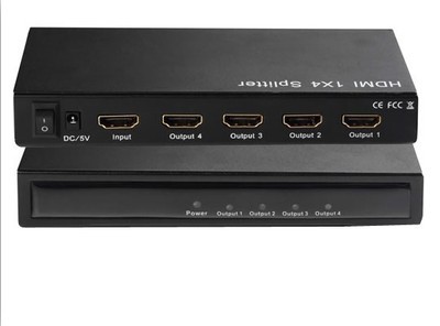 HDMI分配器一進四出1.4a支持3D 構建家庭影院的智能擴展方案