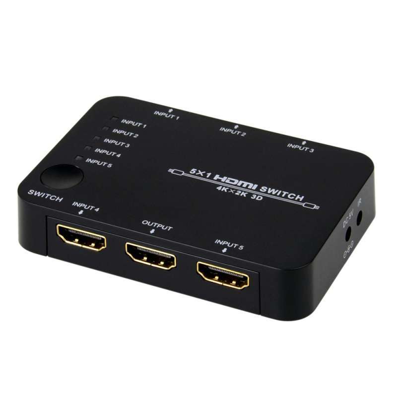 iHDApp 111159 HDMI切換器評測 5進1出，高清視頻切換的終極解決方案
