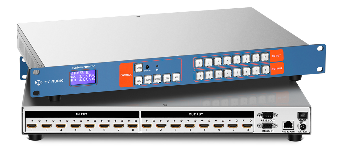 HDMI 0808 視頻分配器 多屏同步的工程利器